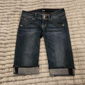 Hudson "palerme" cuffed shorts size 24